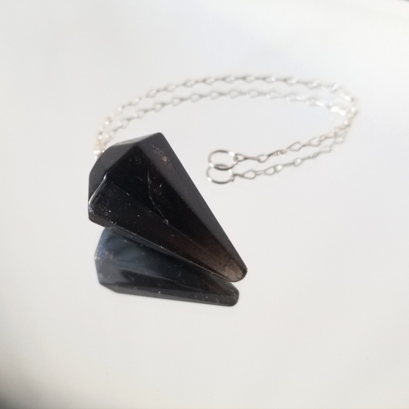 Smokey Quartz Crystal Pendulum - Picture 3 of 4